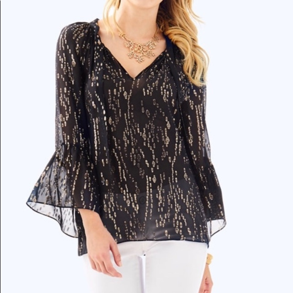 Matilda silk blouse